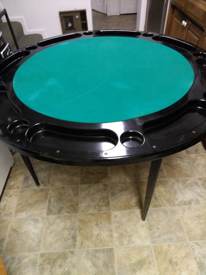 Vintage Durham poker table