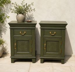 The Ashbury Green Nightstand