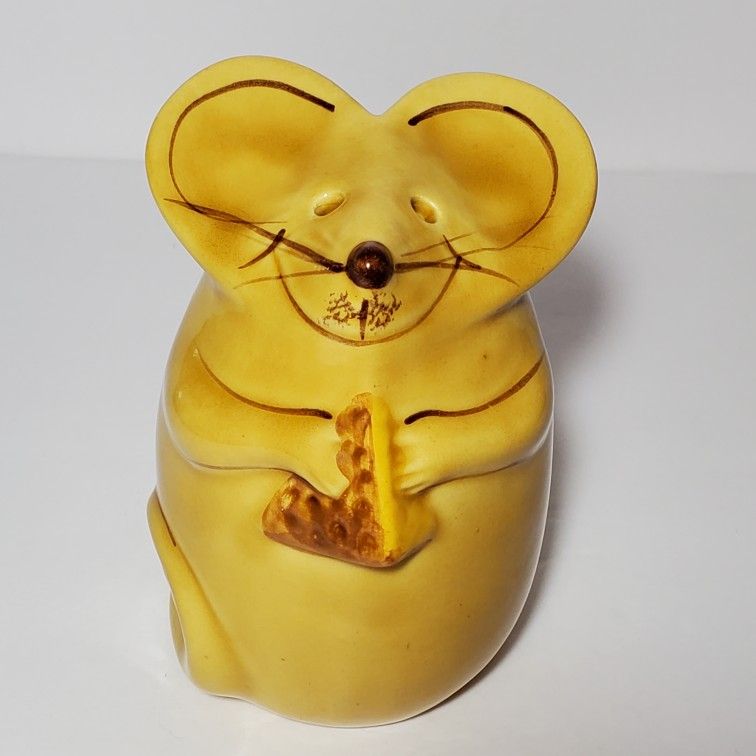 Mouse Parmesan Cheese Shaker Vintage