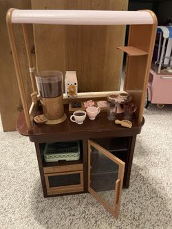 Coffee Stand For 18” Dolls