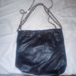 Nice Chain and Leather Bag 