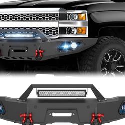 2015–2019 Chevrolet Silverado 2500/3500 Steel Front Bumper