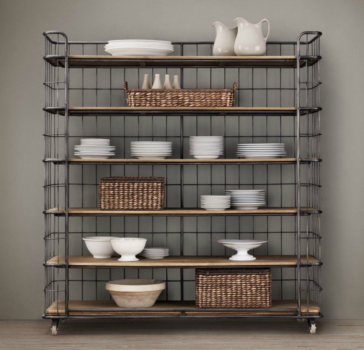 Restoration Hardware Bakers Rack Large.