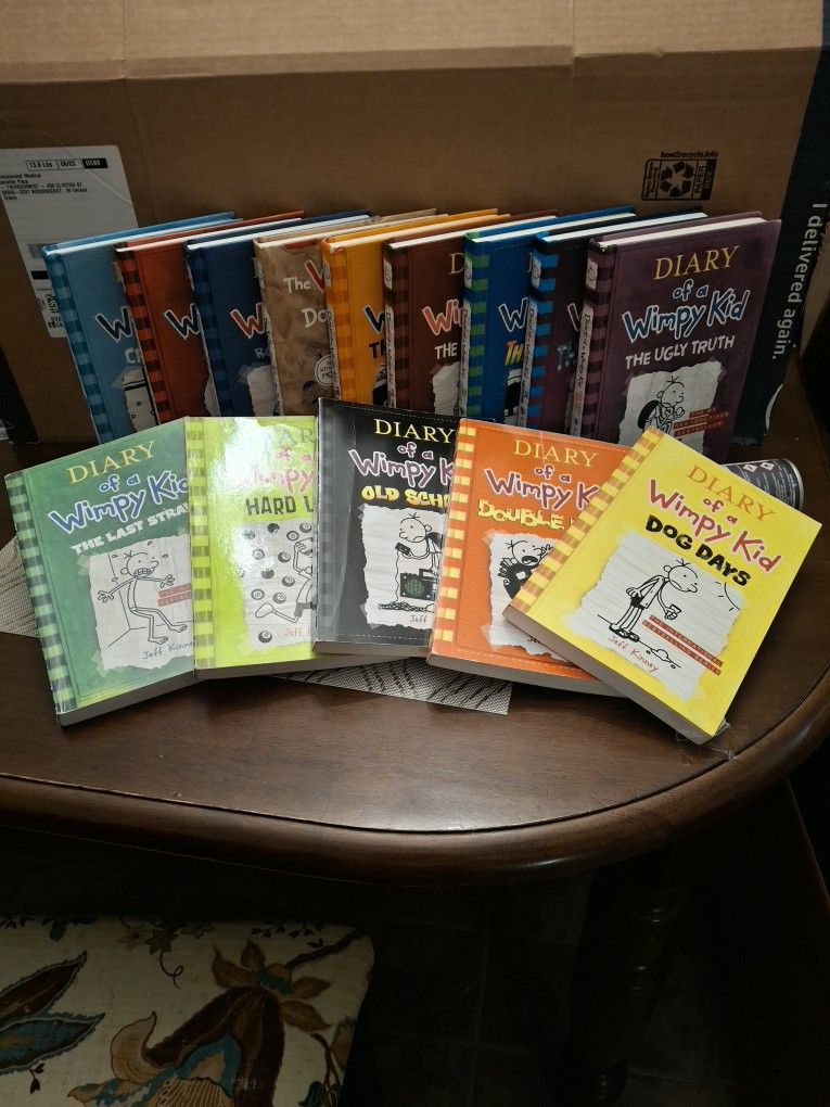 Diary Of A Wimpy Kid books