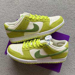 Nike SB Dunk Low Pro Fruity Pack “Green Apple” Shoes Size 13 Brand New 