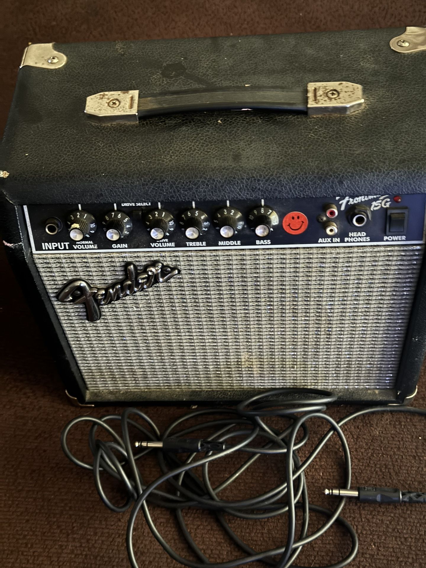 Electric Guitar And Amp