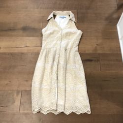 Beautiful neutral lace Antonio Melani dress- 2