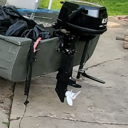 Hangkai 6.5 Hp Short Shaft Outboat Motor