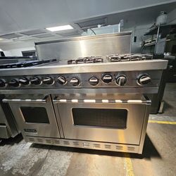 48" VIKINGS DUAL FUEL RANGE STAINLESS STEEL 
