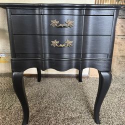 Antique French Provincial wood Side Table / Night Stand /  End Table / Top Drawer  Pick Up Only 