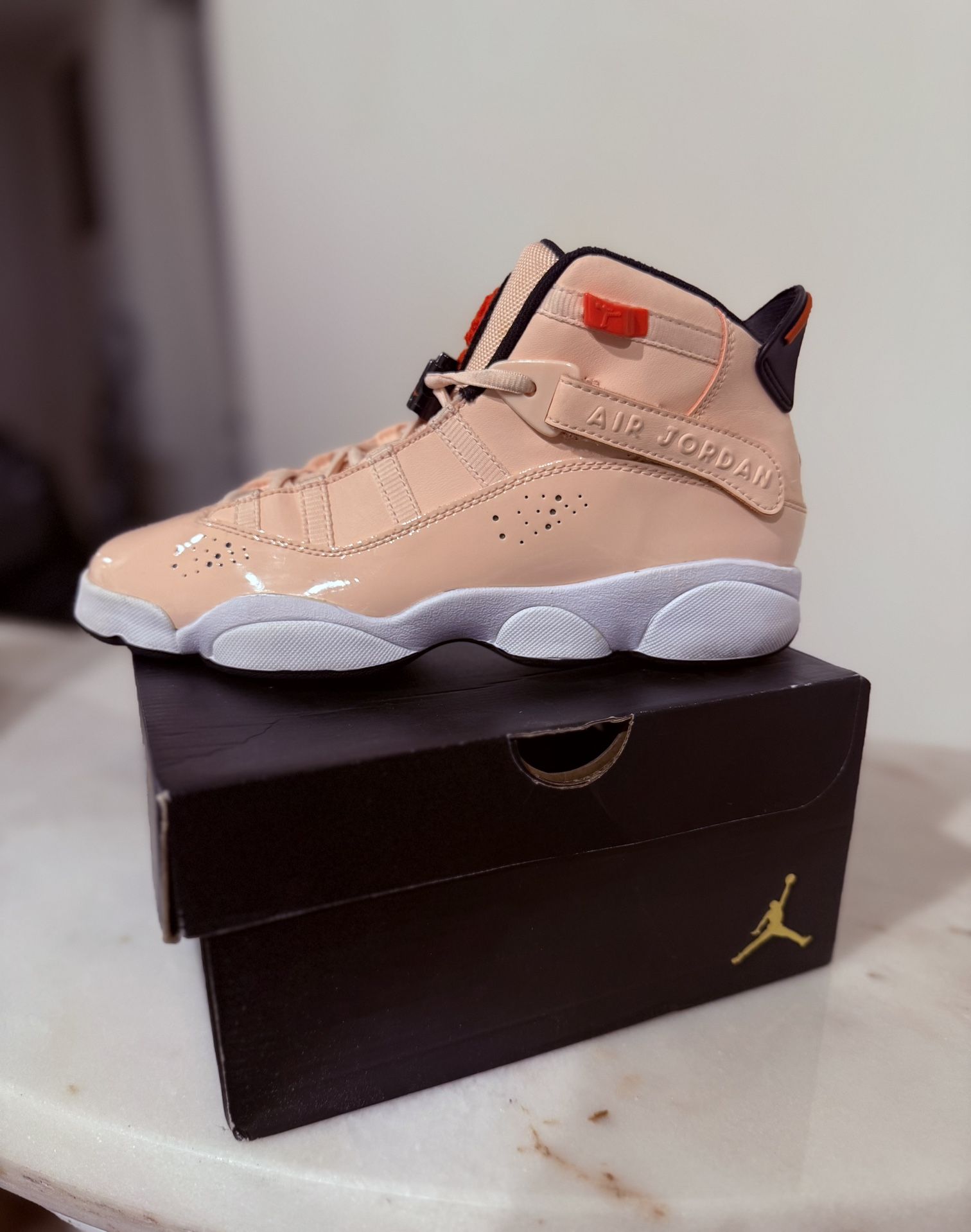 Jordan 6 Rings Atmosphere - Size 7y
