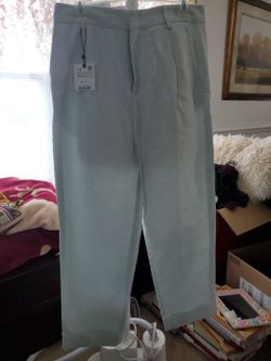 Zara Women's Tailored Wide-Leg Trousers – New with Tags