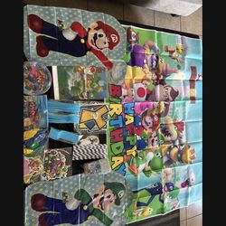 Mario Brothers Party Supplies