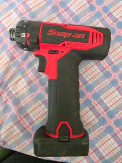Snap-On CTS861W1  1/4" Hex Cordless Screwdriver 14.4V Brushless Red W/1 Batt