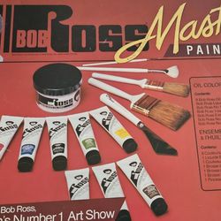 Bob Ross Master Painter Set. NEW IN BOX