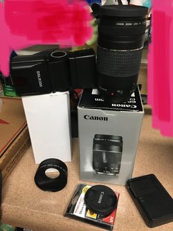 Canon camera lens