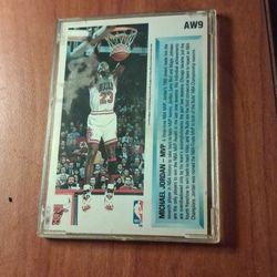 Michael jordan hologram card
