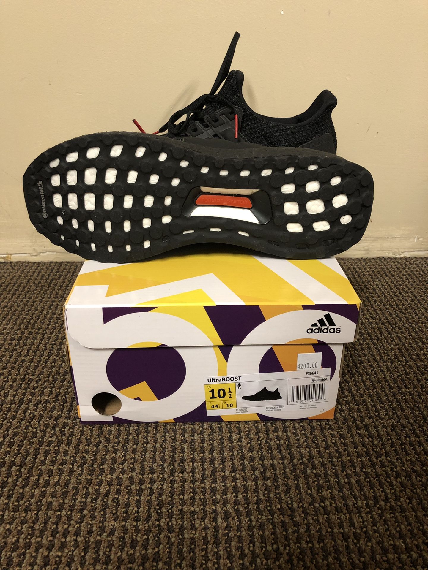 Ultra boost triple black size