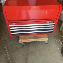 Tool Box Craftsman Red Color 