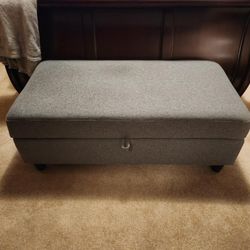 Large ottoman storage bench