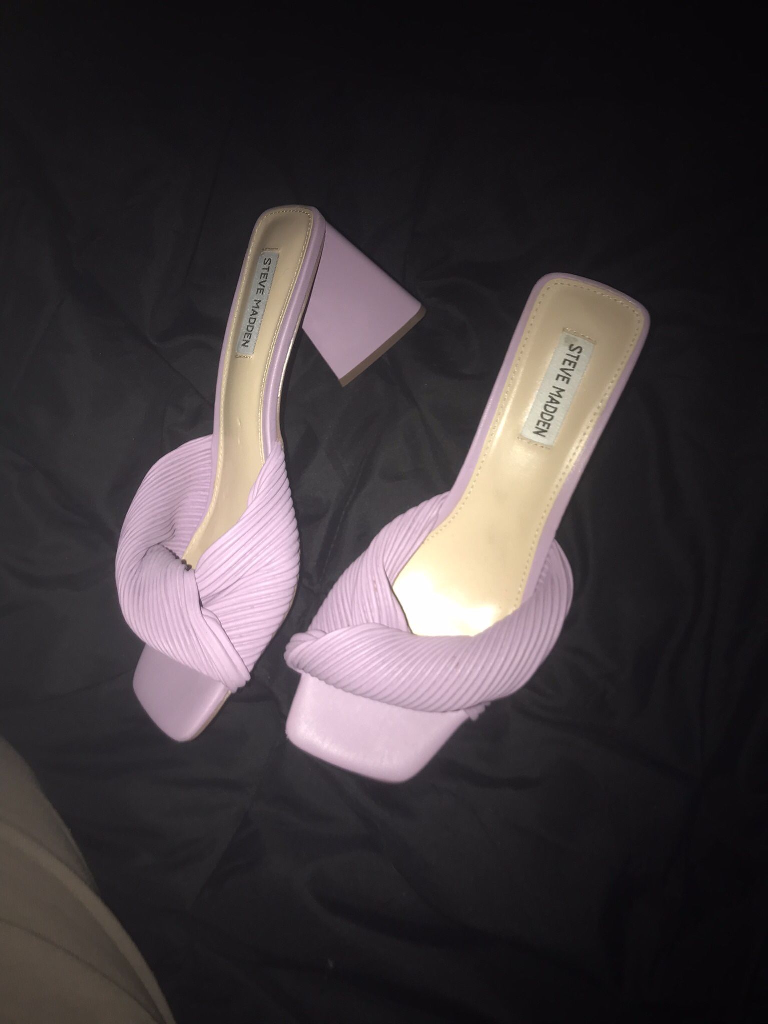 Steve Madden Heeled Sandal Rare Triangle Heel