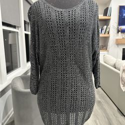 Express Grey Light Sweater
