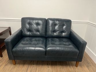 Abbyson Leather Loveseat Sofa Couch from City Furniture 2nd