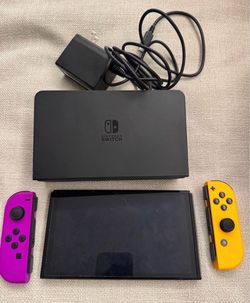 Nintendo switch with dock and charger