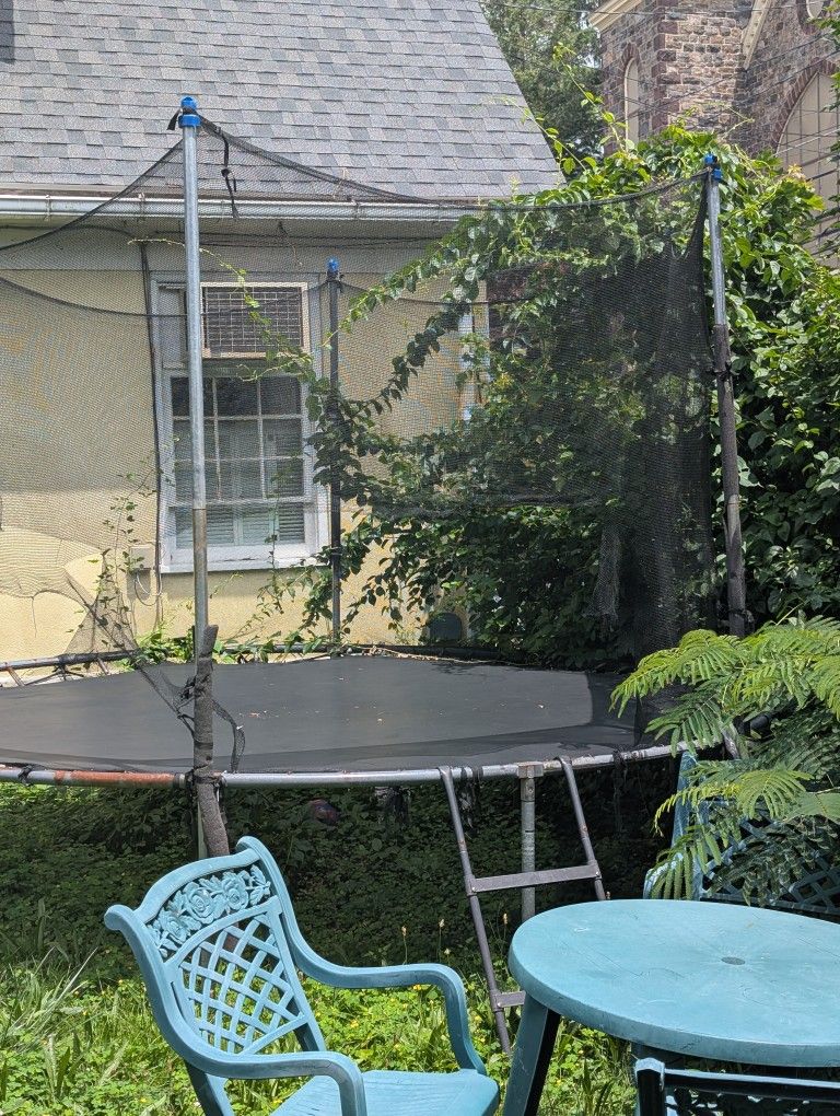 Free Trampoline And Swing