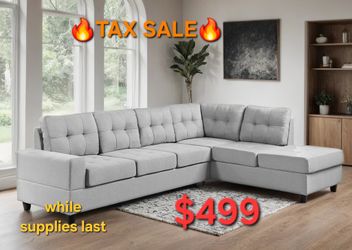 Sectional $499 NEW