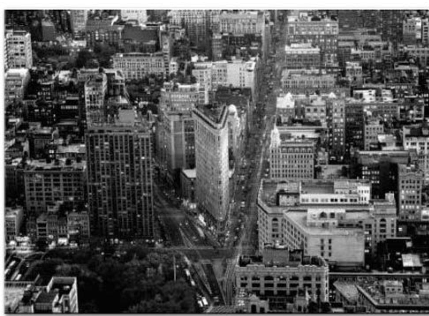 IKEA PREMIAR CANVAS Flatiron building NYC HUGE & Brand New in Box!