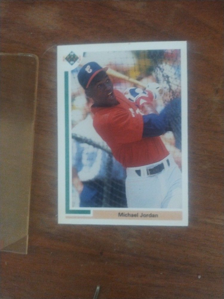 MICHAEL JORDAN ROOKIE BASEBALL
