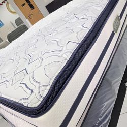 King Sizes Mattress And Box Spring Pillowtop 