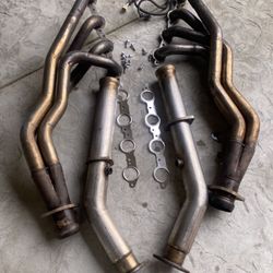 Pontiac gto headers and x pipe