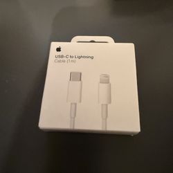 USB-C To Lighting Cable (1m) 