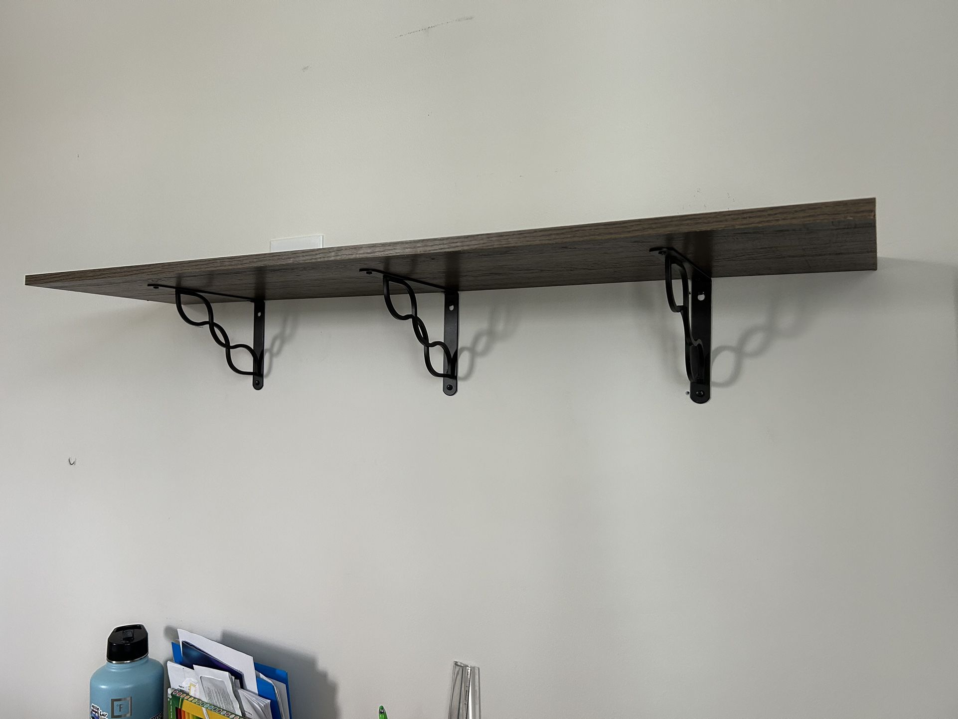 Gray Ashwood Wall Shelves (2)