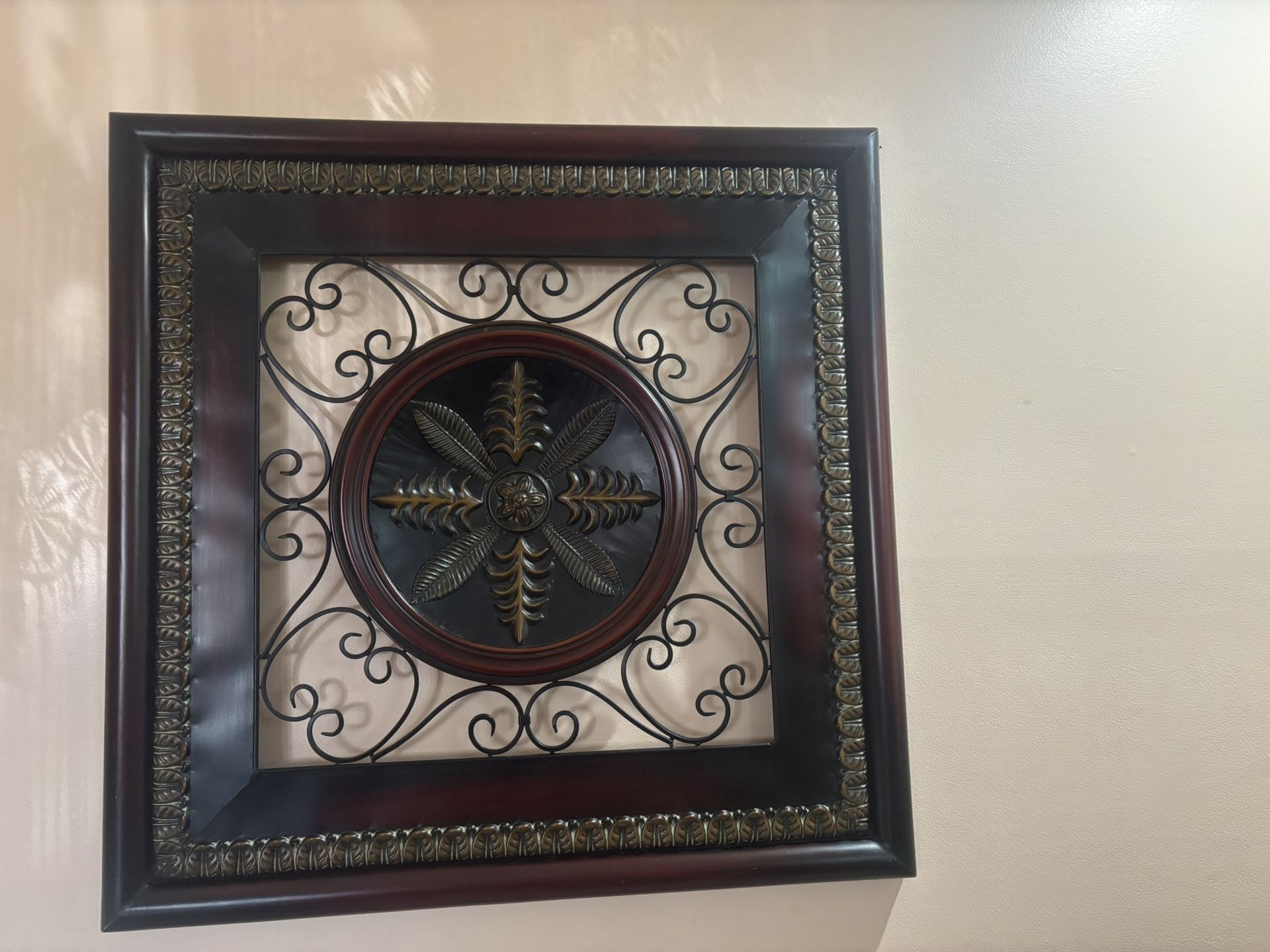 Metal Frame Wall Art