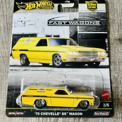 Hot Wheels Premium Car Culture Fast Wagons Set ‘70 Chevelle SS Wagon