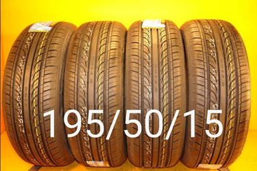 195/50/15 For Sale 4 New Tires We Service Motorcycle Tires
