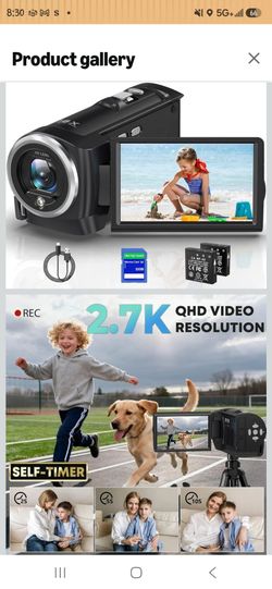 Video camera camcorder