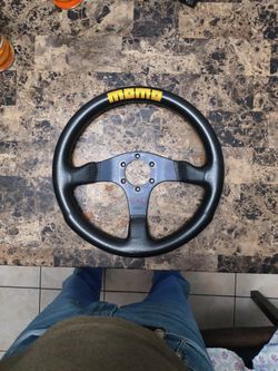 Momo Competition Leather Steering Wheel