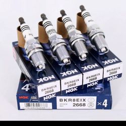 Brand New NGK BKR8EIX 2668 Iridium Spark Plugs Racing Colder US OEM 4 Pack $12 !!!ACCEPTING OFFERS!!!