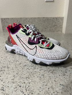 Nike React Vision Barely Volt Laser Crimson Size: 11