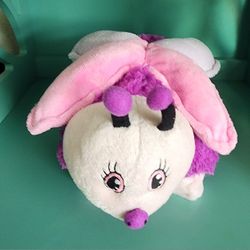 Pillow Pet Pee Wee Burrerfly Pink Soft Plush Pillow 12"