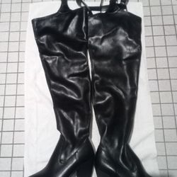 Chap Style High Boots 