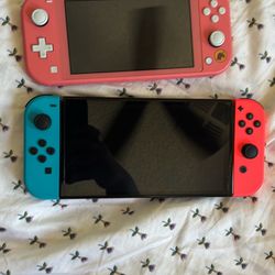 nintendo oled and lite switches