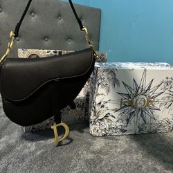 Dior Saddle Black