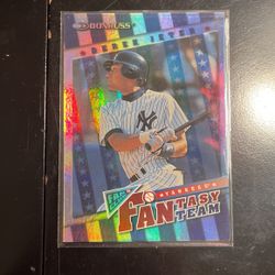 1998 Donruss FANtasy Team #18 Derek Jeter Baseball Card