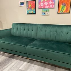 Green Sleeper Couch