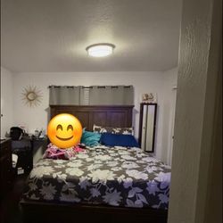 Cal King With Drawers Like New 